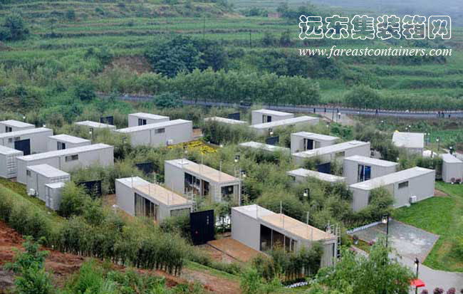 香箱鄉祈福村,住人集裝箱房屋,二手集裝箱貨柜,集裝箱活動(dòng)房
