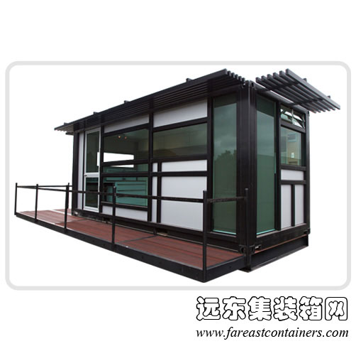 整體外觀(guān),新西蘭集裝箱活動(dòng)房,集裝箱房屋,住人集裝箱