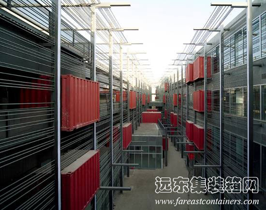 LOT-EK 設計的北京“三里屯南樓,集裝箱建筑,集裝箱房屋,集裝箱住宅,集裝箱活動(dòng)房,住人集裝箱