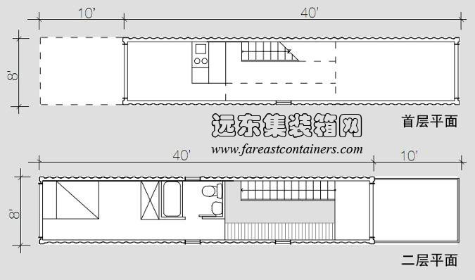 LOT-EK 設計的 CHK 1×1 模型,集裝箱房屋,集裝箱建筑,集裝箱住宅,集裝箱活動(dòng)房,住人集裝箱