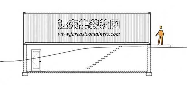由 Maziar Behrooz Architecture 設計的美國阿默甘西特（Amagansett）集裝箱工作室,集裝箱房屋,集裝箱建筑,集裝箱住宅,集裝箱活動(dòng)房,住人集裝箱
