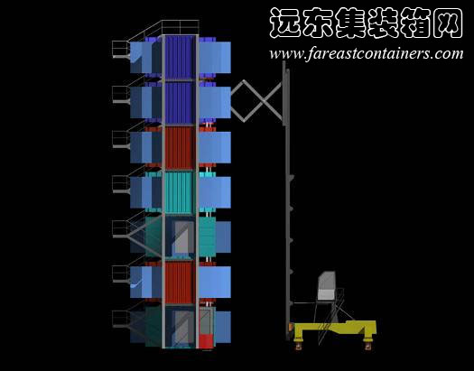 MDU 建造體系中的鋼結構框架,集裝箱房屋,集裝箱建筑,集裝箱住宅,集裝箱活動(dòng)房,住人集裝箱