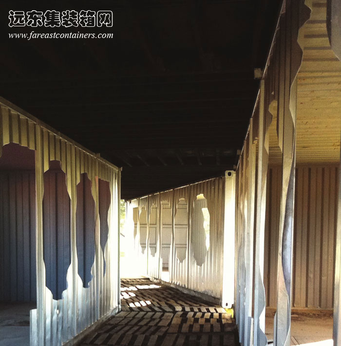 集裝箱建筑： VOODOO 集裝箱活動(dòng)室的室內