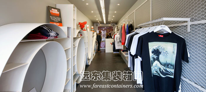 BOXPARK shoreditch 盒子公園集裝箱購物中心的ABUZE專(zhuān)賣(mài)店